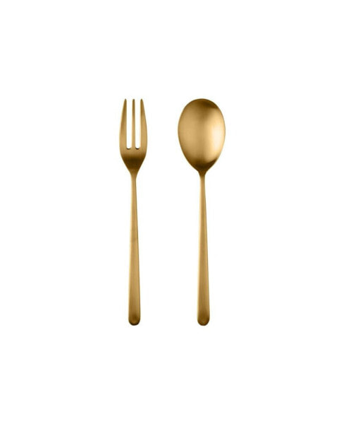 Linea Ice Oro Serving Set, 2 Piece