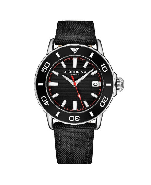 Men's 4041 Diver Watch Nylon Strap Rotating Bezel