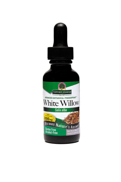 Nature's Answer White Willow Экстракт ивы белой, без спирта 2000 мг, 30 мл