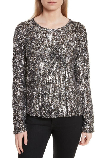 Women's Equipment Abeline Sequin Top, Size XX-Small - Chrome Multi 148314