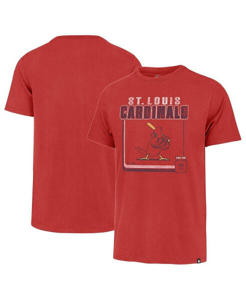 Men's Red St. Louis Cardinals Borderline Franklin T-shirt