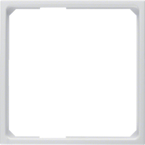 Berker 11099089 - White - Glossy - Screwless - Berker - 50 x 50 mm - 10 pc(s)