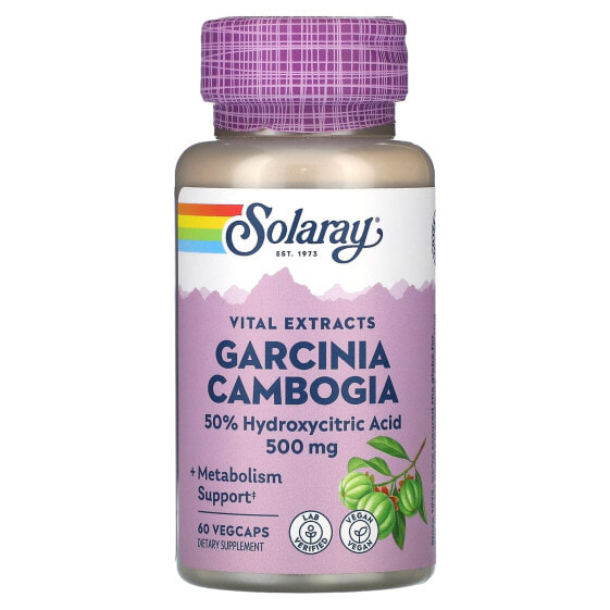 Garcinia Cambogia, 500 mg, 60 Vegcaps