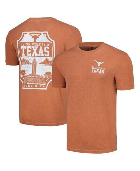 Men's Texas Orange Texas Longhorns Campus Badge T-shirt