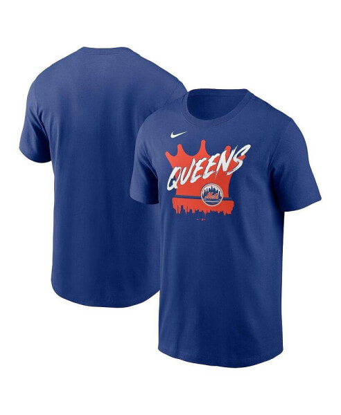 Men's Royal New York Mets Queens Local Team T-shirt