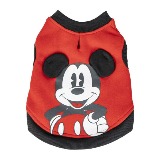 Dog Sweatshirt Mickey Mouse S Red