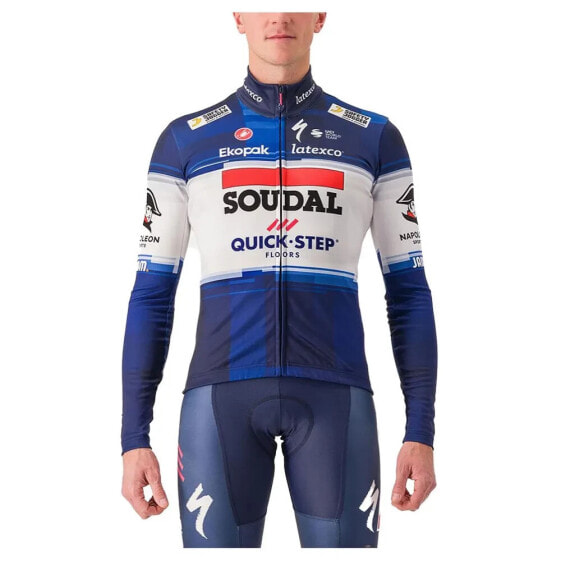 CASTELLI Thermal Soudal Quick-Step 2023 long sleeve jersey