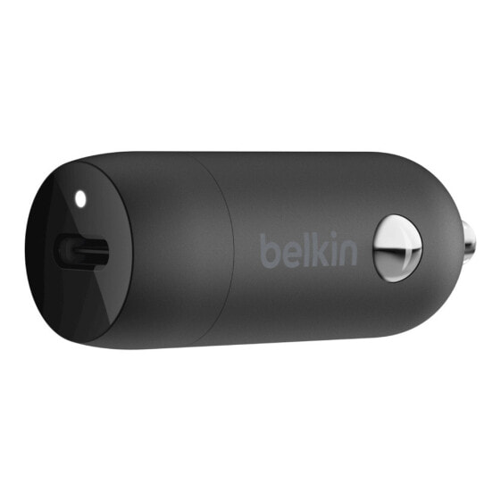 Belkin Boost Charge 20W USB-C Power Delivery Car Charger, Black, Auto, USB, Black