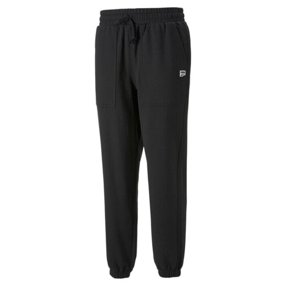 Puma Downtown Sweatpants Mens Black Casual Athletic Bottoms 53675101