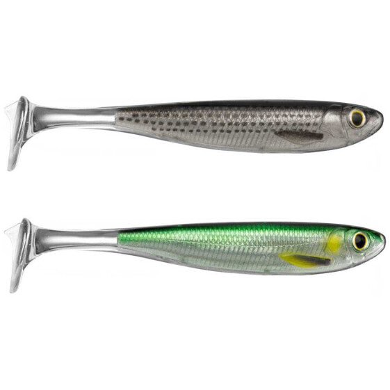 LIVE TARGET Slow-Roll Mullet Paddle Tail Soft Lure 125 mm