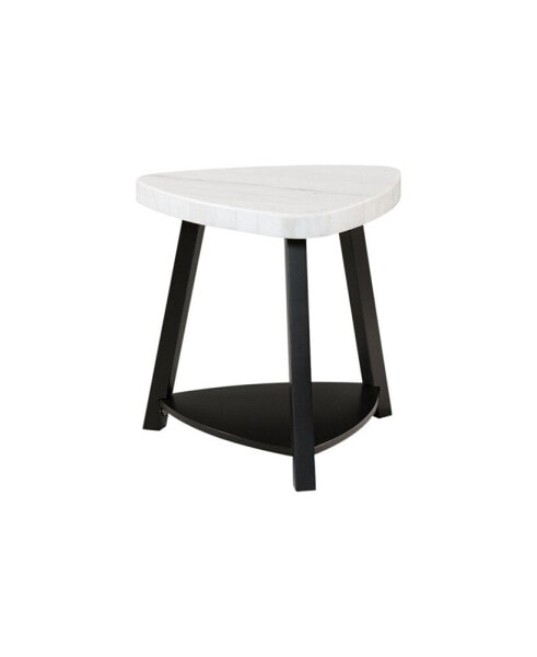 Lena Marble Top End Table