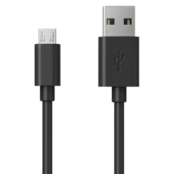Ultron RealPower 255651 - 0.6 m - USB C - Micro-USB A - USB 3.2 Gen 1 (3.1 Gen 1) - Black