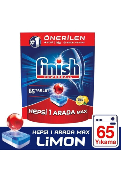 Таблетки для посудомоечных машин Finish  65 Tablet