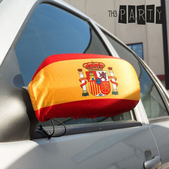 Ароматизатор салона Shico чехол для зеркала заднего вида Испанский Флаг (набор из 2 шт)