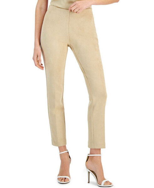 Women's Pull-On Straight-Leg Ankle Pants