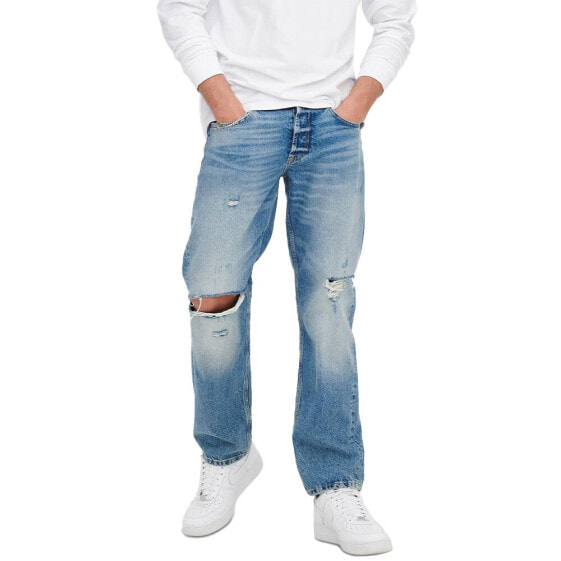 ONLY & SONS Edge Loose Light Blue jeans