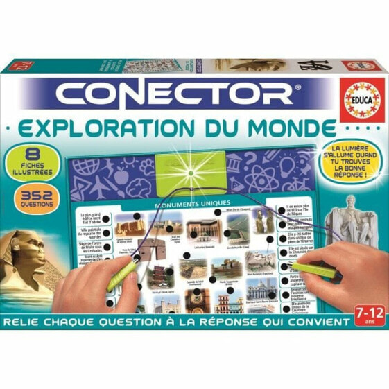 Образовательная игра Educa Conector World Exploration (FR) для детей