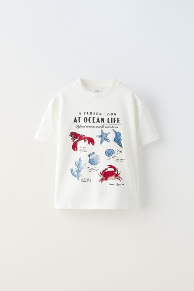 Nautical print t-shirt