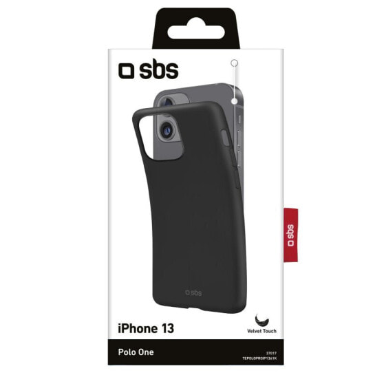 SBS TEPOLOPROIP1361K - Cover - Apple - iPhone 13 - 15.5 cm (6.1") - Black