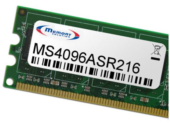 Memorysolution Memory Solution MS4096ASU-MB395 - 4 GB - Black,Gold,Green