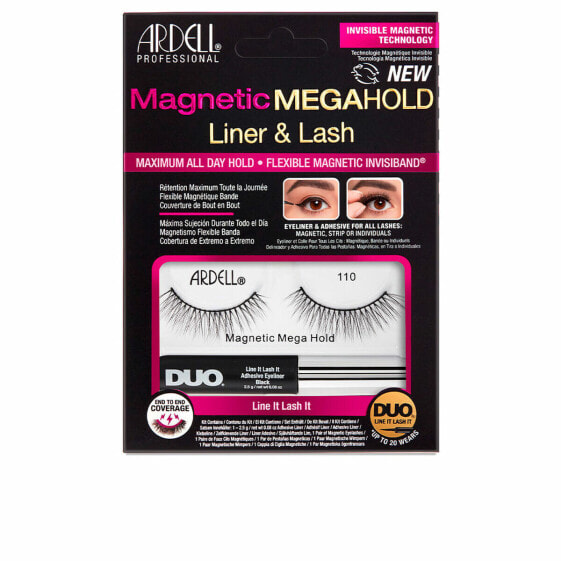 Набор ресниц Ardell Magnetic Megahold Liner & Lash Nº 110