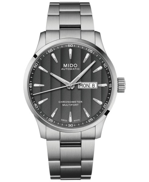 Часы Mido Multifort Chronometer Stainless