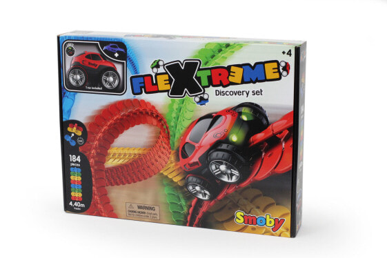 Детский игровой набор Smoby FleXtreme Discovery Set - Мальчик/Девочка - 4 года - Транспорт включен - Батареи включены - Пластик