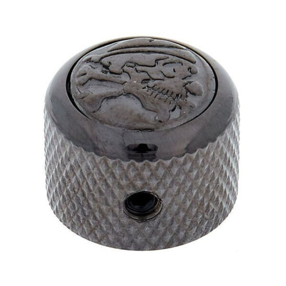 Гитара Q-Parts Pot Knob Skull 'n' Bones BK