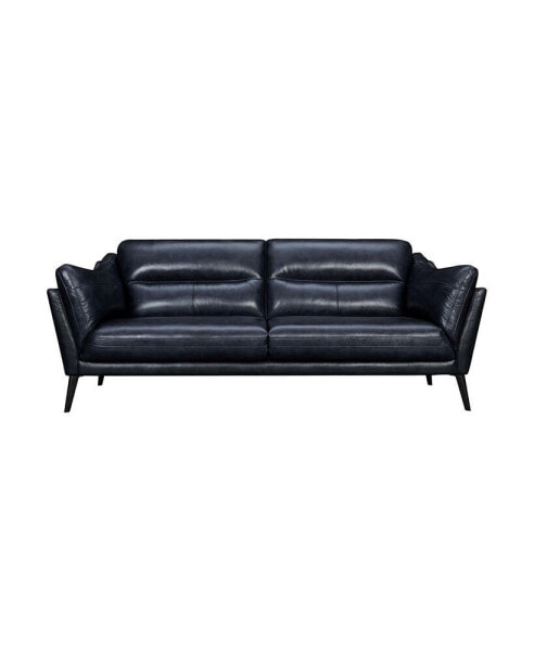 Franz 88" Modern Genuine Leather Sofa