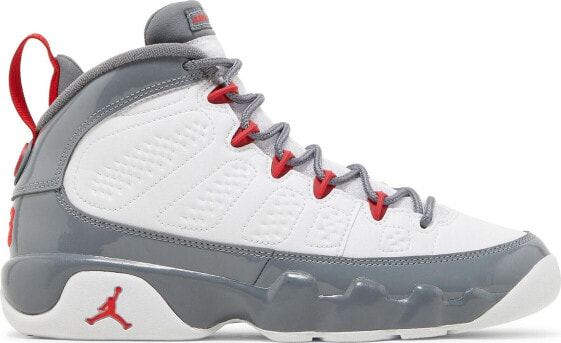 [302359-162] Grade School Air Jordan RETRO 9 'FIRE RED' (GS)