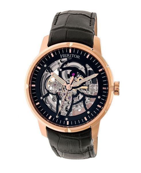 Наручные часы Gevril Men's Madison Swiss Automatic Silver-Tone Stainless Steel Watch 39mm.
