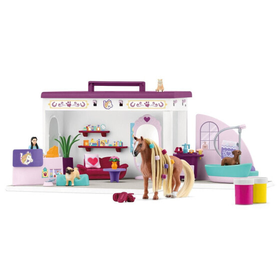 Набор фигурок Салон для домашних животных Schleich Pet Salon 42614