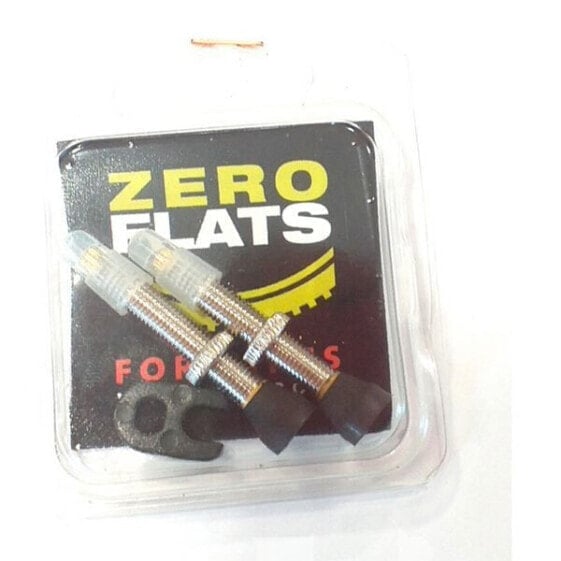 ZEROFLATS Tubeless Presta Valve 2 Units