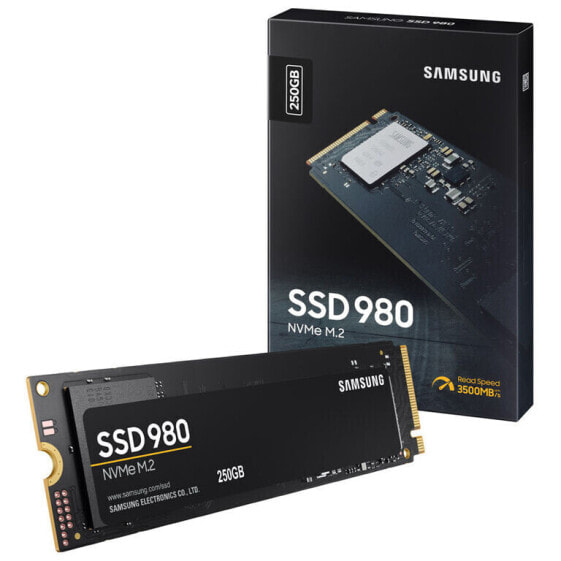 Samsung 980 NVMe SSD, PCIe 3.0 M.2 Typ 2280 - 250 GB