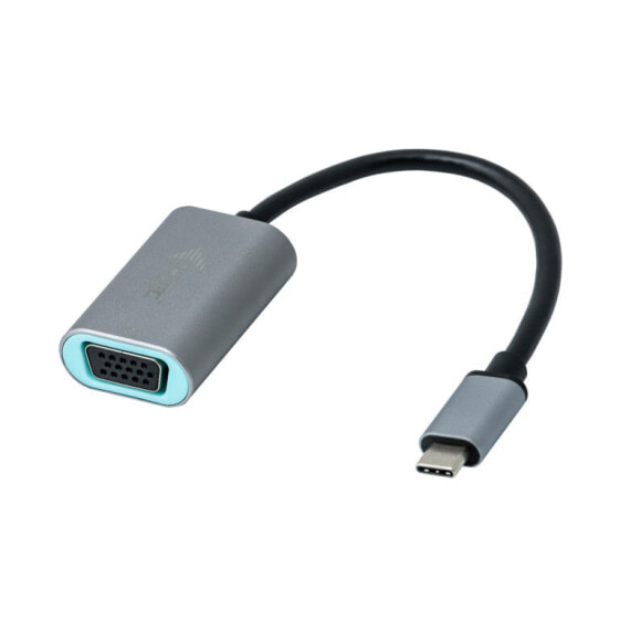 i-tec Metal USB-C VGA Adapter 1080p/60Hz - 0.15 m - USB Type-C - VGA (D-Sub) - Male - Female - 2048 x 1536 pixels