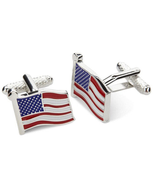 Men's American Flag Cufflinks