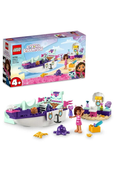 Конструктор пластиковый Lego Gabby ve Süslü Kedi’nin Gemisi ve Spa 10786 - для детей от 4 лет