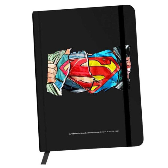 Блокнот DC Comics Superman A5, блокнот в формате A5, 96 листов