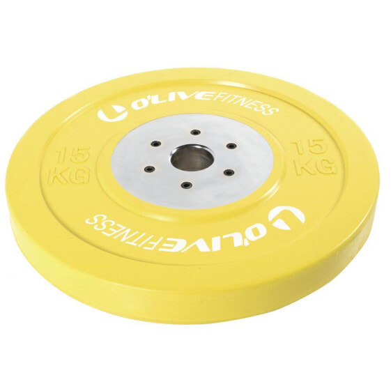 OLIVE Olympic Competition Bumper Plate 15kg Disc