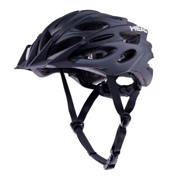 Шлем велосипедный MTB HEAD BIKE W07 Black Matt / Gray