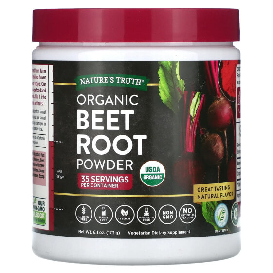 Organic Beet Root Powder, 6.1 oz (173 g)