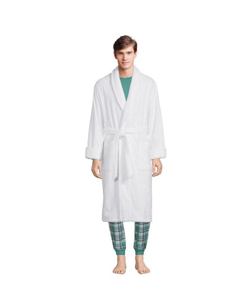 Men's Calf Length Turkish Terry Robe