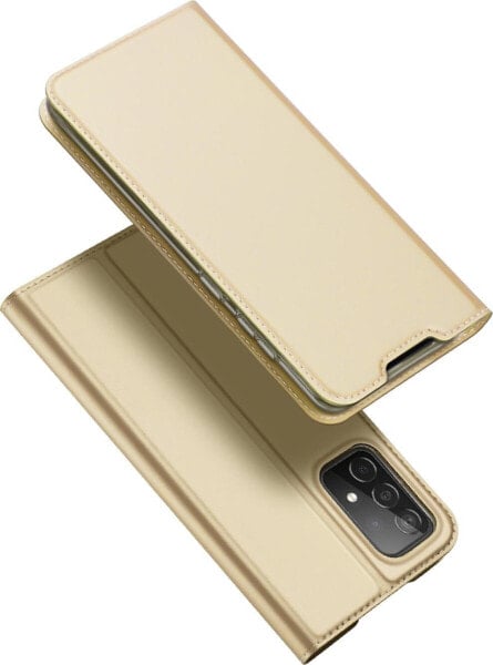 Dux Ducis Dux Ducis Skin Pro kabura etui pokrowiec z klapką Samsung Galaxy A73 złoty