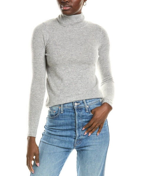 Sofiacashmere Roll Cuff & Hem Turtleneck Sweater Women's