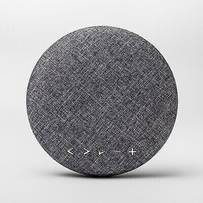 Round Bluetooth Speaker - heyday Gray/Gold