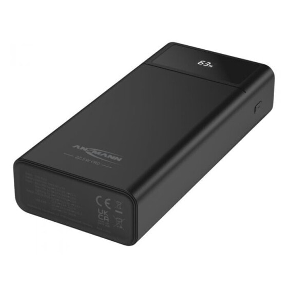 Powerbank литий-ионный Ansmann PB322PD 24000 мАч USB-A USB-C Черный