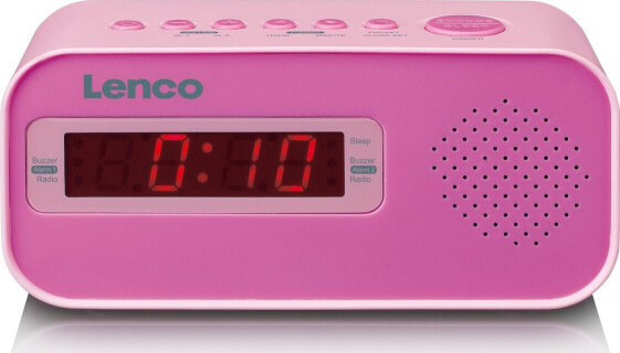 Radiobudzik Lenco Lenco CR-205 pink