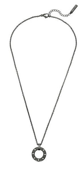 Fashion Black Gunport Steel Necklace PEAGN0035702