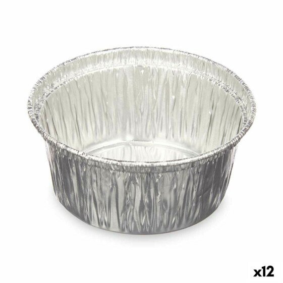 Фондюшницы одноразовые круглые алюминиевые 8,5 x 8 x 8,5 см (12 штук) от Kinvara. Товар для приготовления пищи.