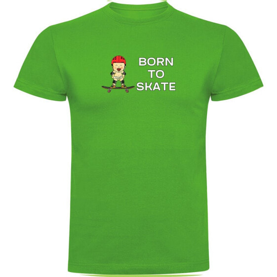 KRUSKIS Born To Skate Short Sleeve T-shirt short sleeve T-shirt